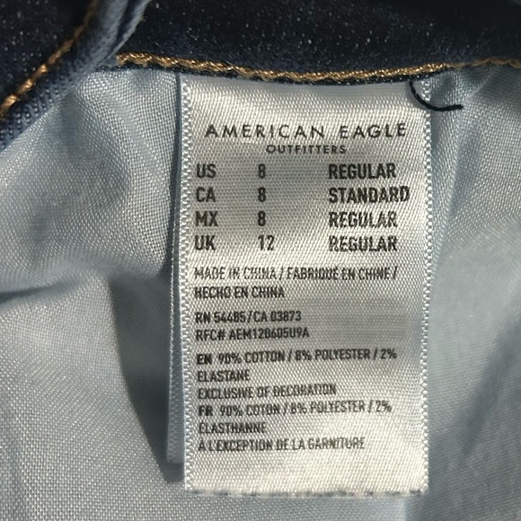 American Eagle 🦅 super hi rise jegging women’s size 8 jeans. - Picture 5 of 5